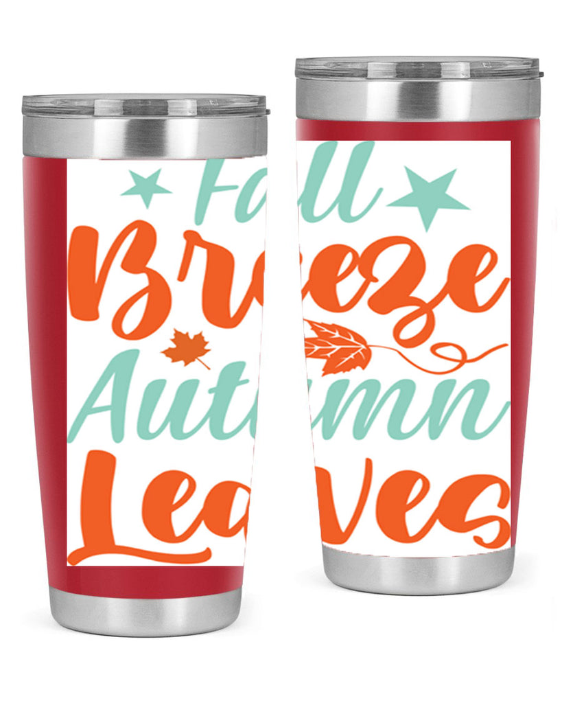 FallBreezeAutumnLeaves 147#- fall- Tumbler