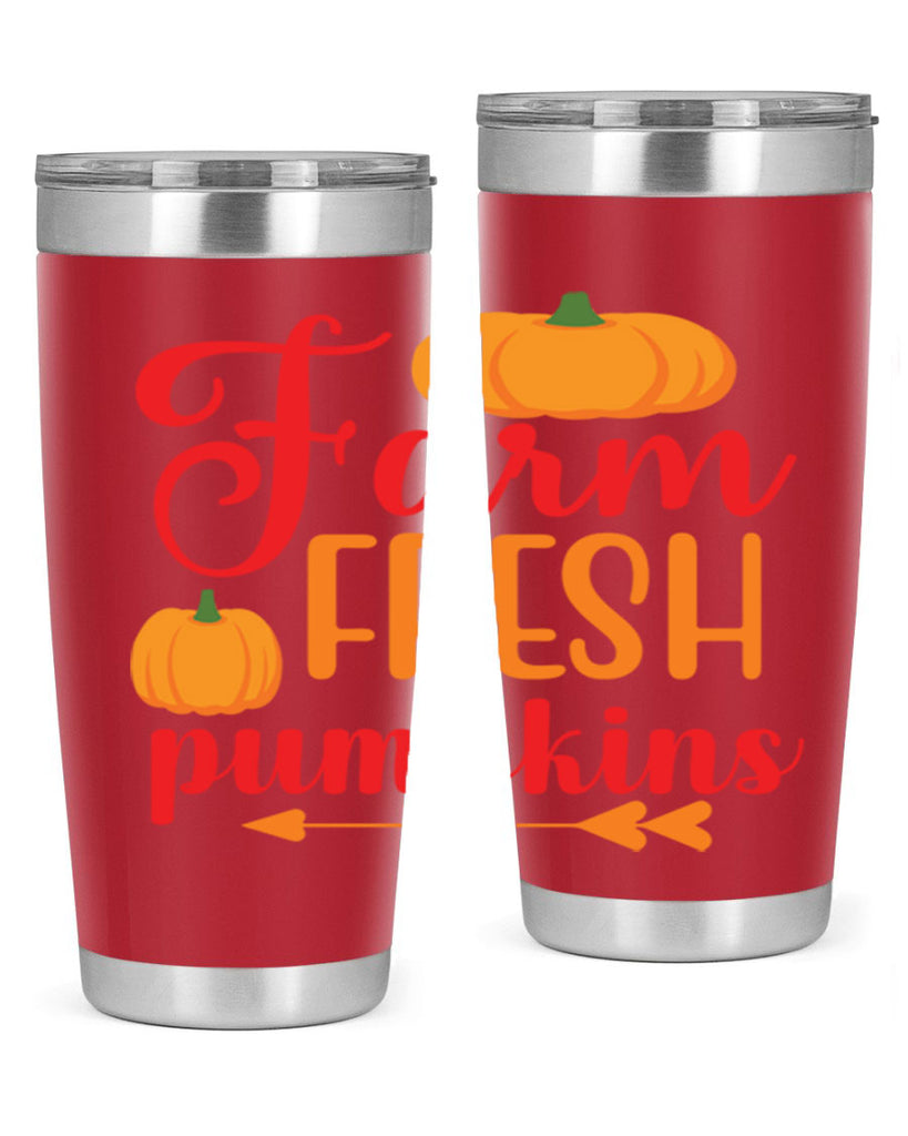 FarmFreshPumpkins 177#- fall- Tumbler