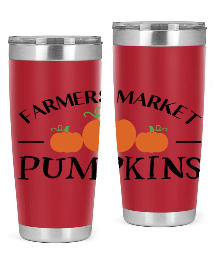 Farmers Market Pumpkins 178#- fall- Tumbler