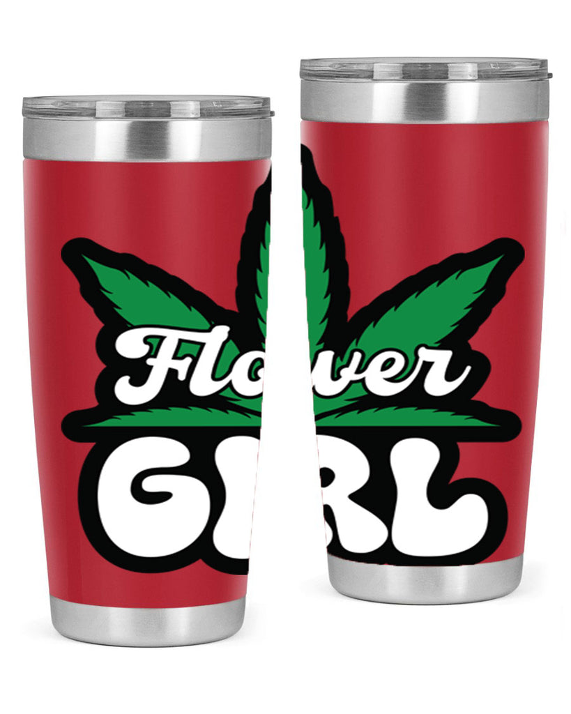 Flower girl 85#- marijuana- Tumbler