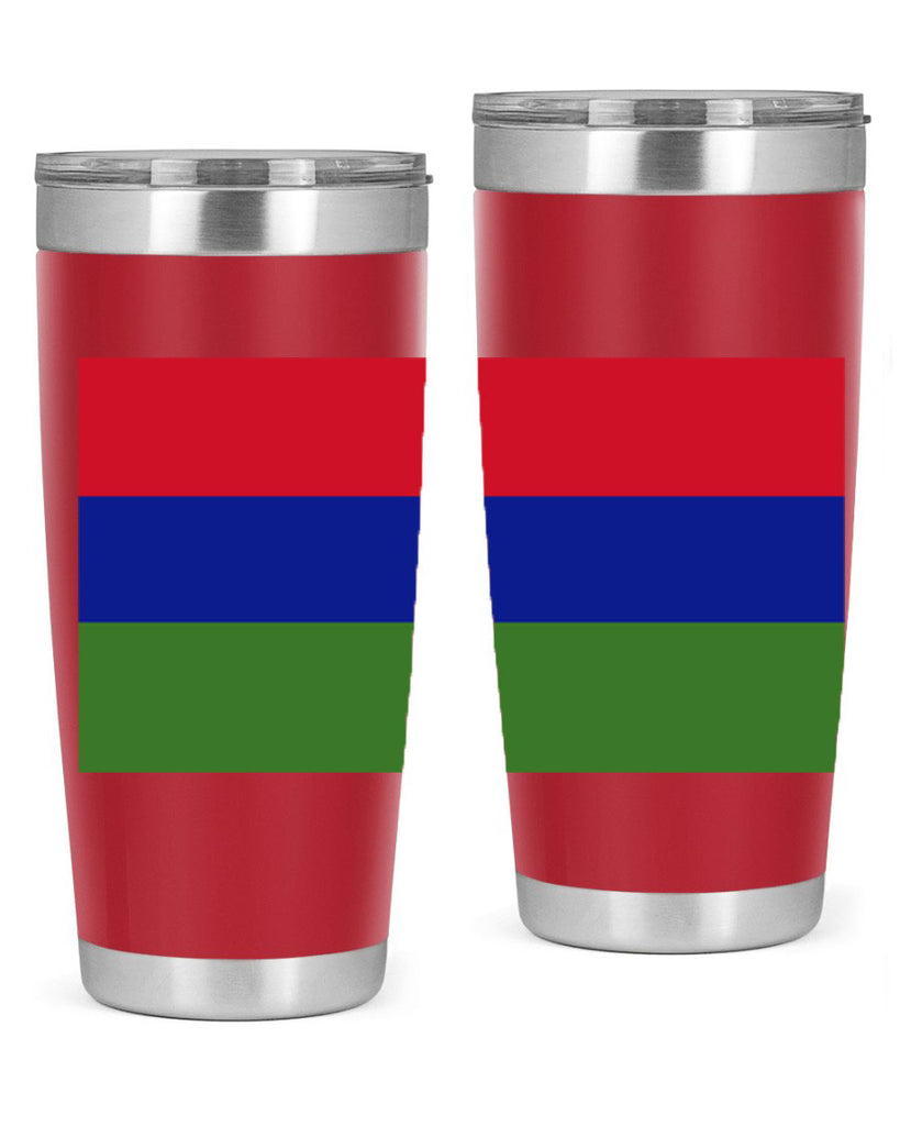 Gambia 135#- world flags- Tumbler