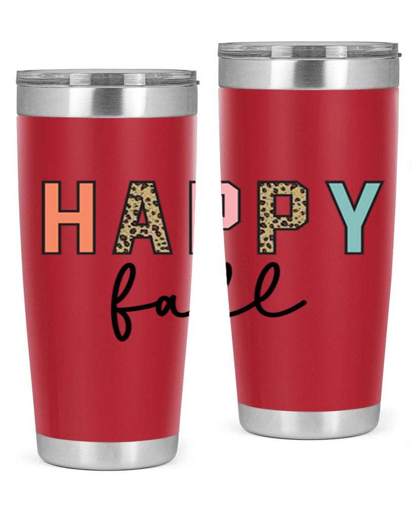 Happy fall 221#- fall- Tumbler