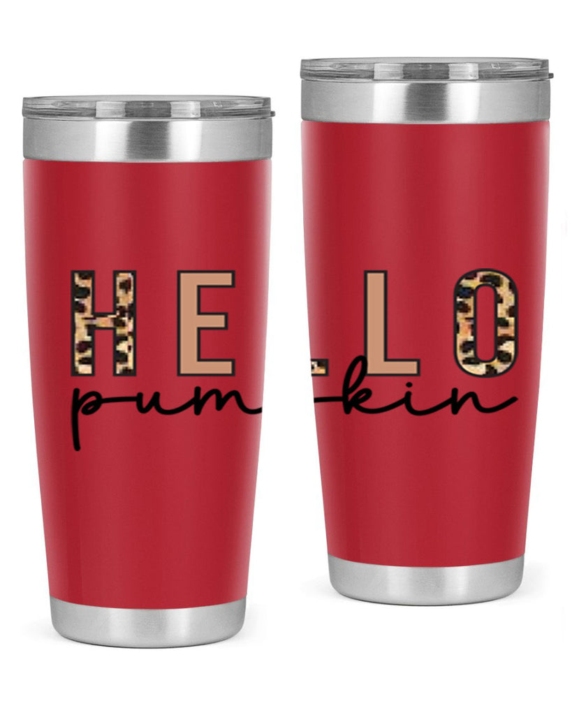 Hello Pumpkin Fall 291#- fall- Tumbler