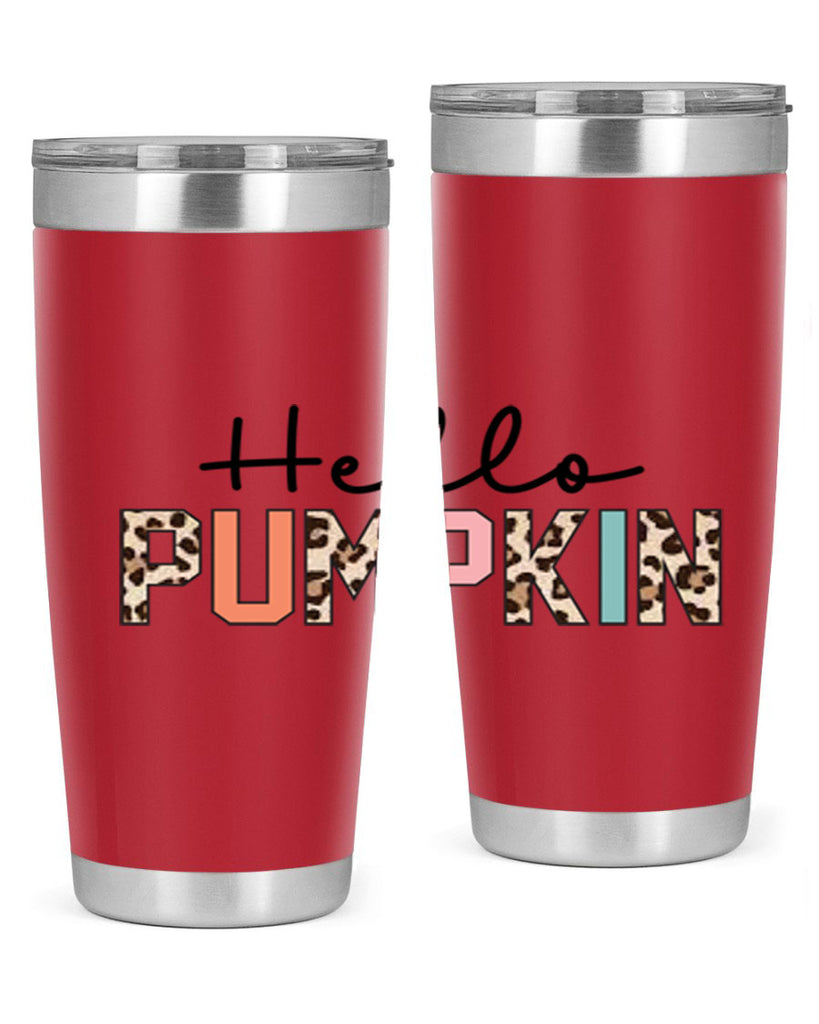 Hello pumpkin 289#- fall- Tumbler