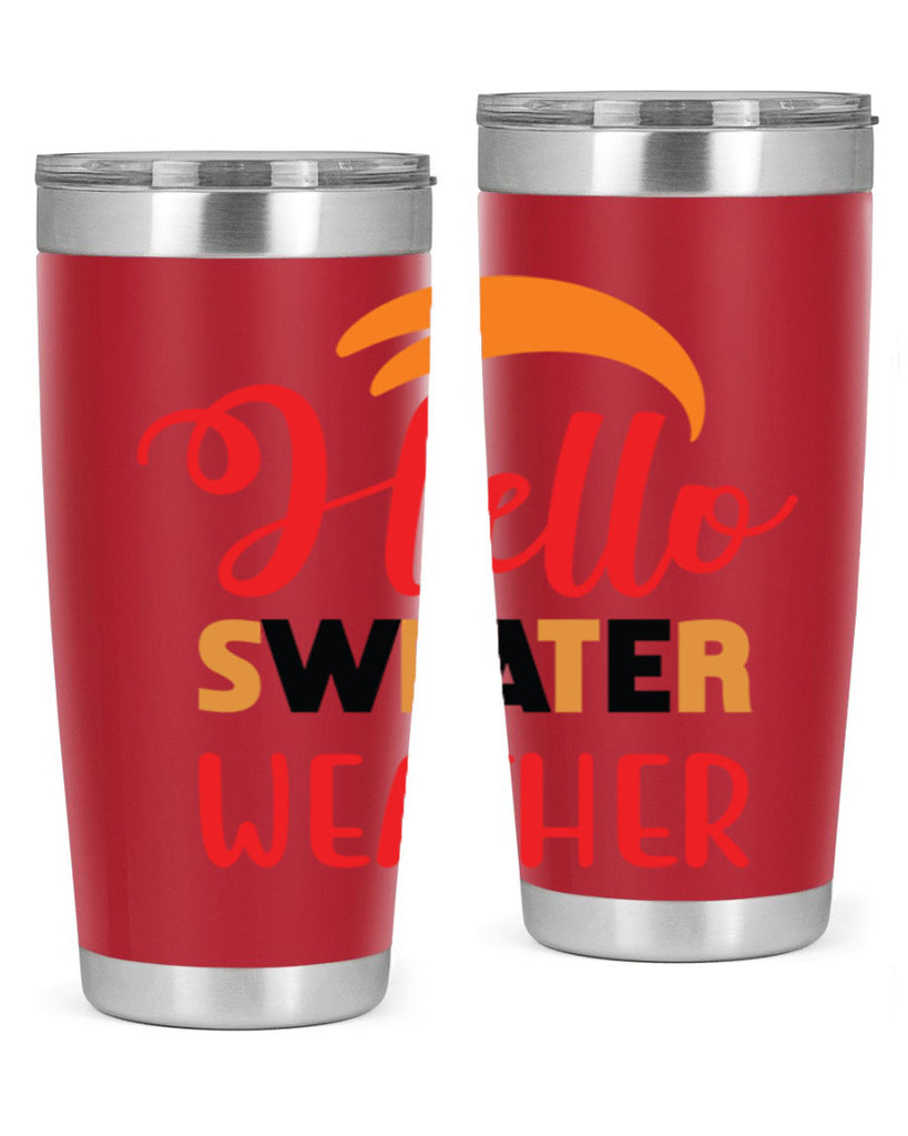 HelloSweaterWeather 301#- fall- Tumbler