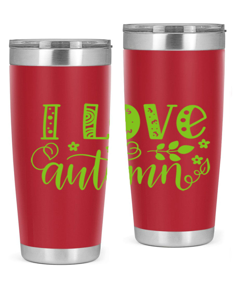 I Love Autumn 325#- fall- Tumbler