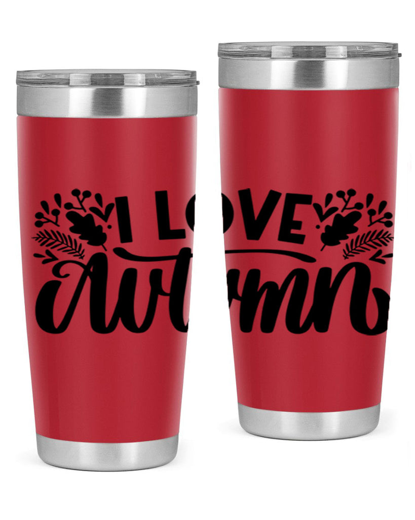 I Love Autumn 497#- fall- Tumbler