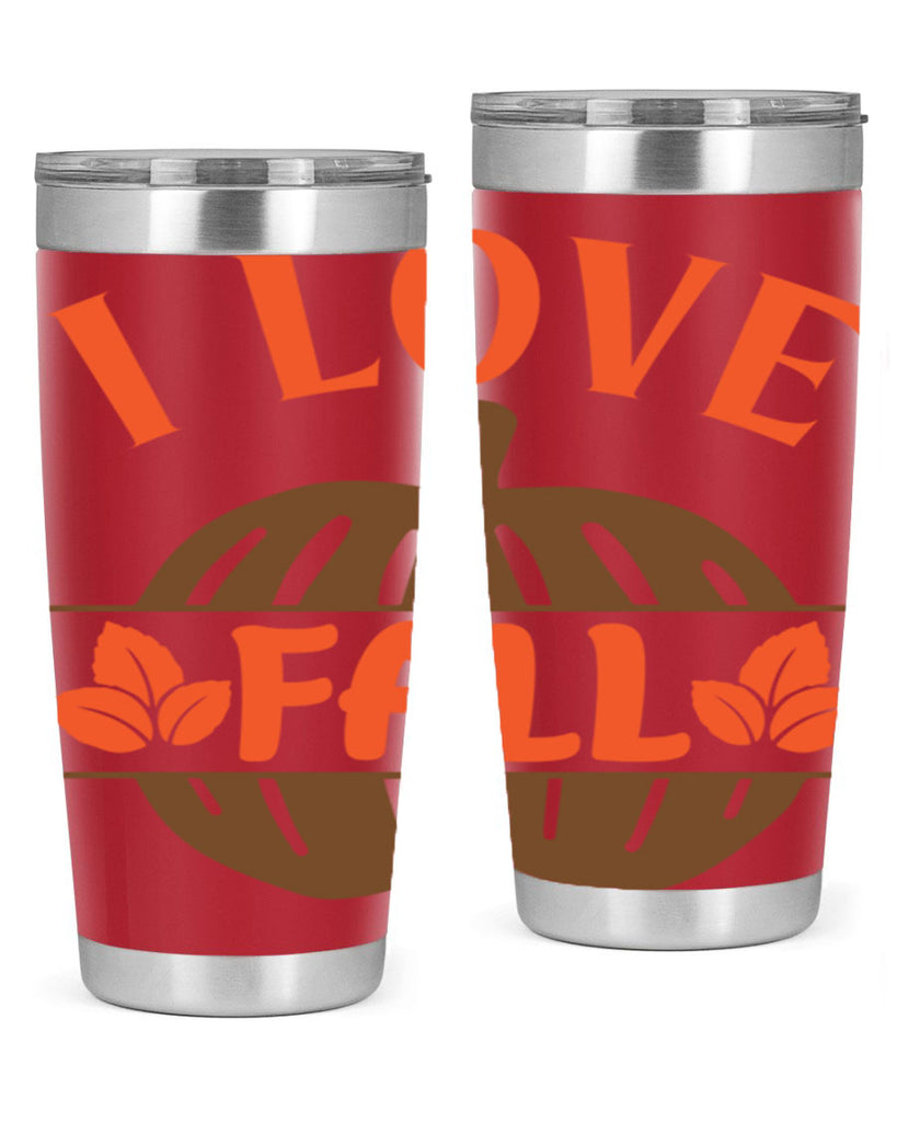 I Love Fall 337#- fall- Tumbler