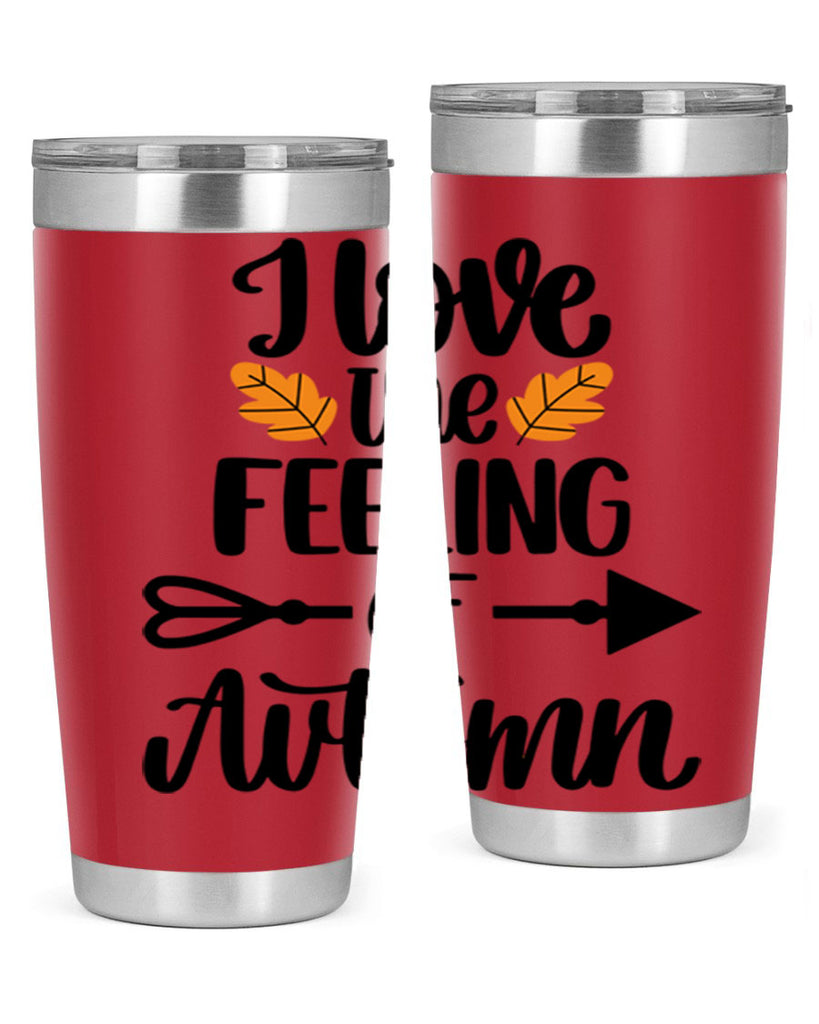 I Love The Feeling Of Autumn 499#- fall- Tumbler