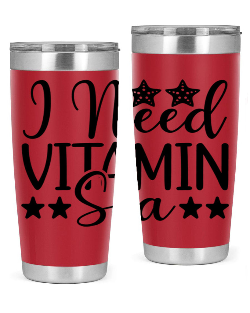 I Need Vitamin Sea 232#- mermaid- Tumbler