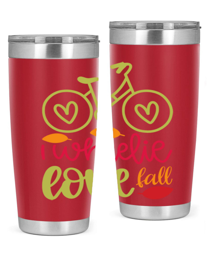 I Wheelie Love Fall 342#- fall- Tumbler