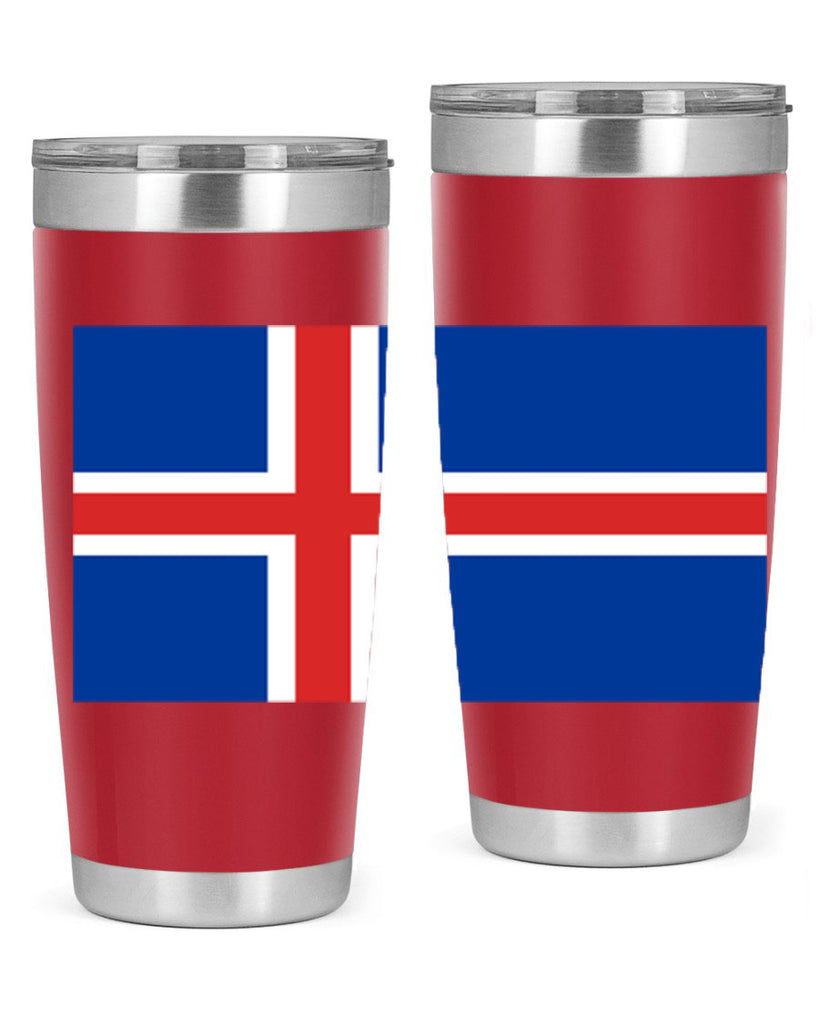 Iceland 122#- world flags- Tumbler