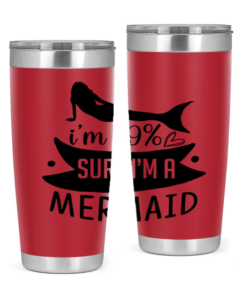 Im sure im a 248#- mermaid- Tumbler