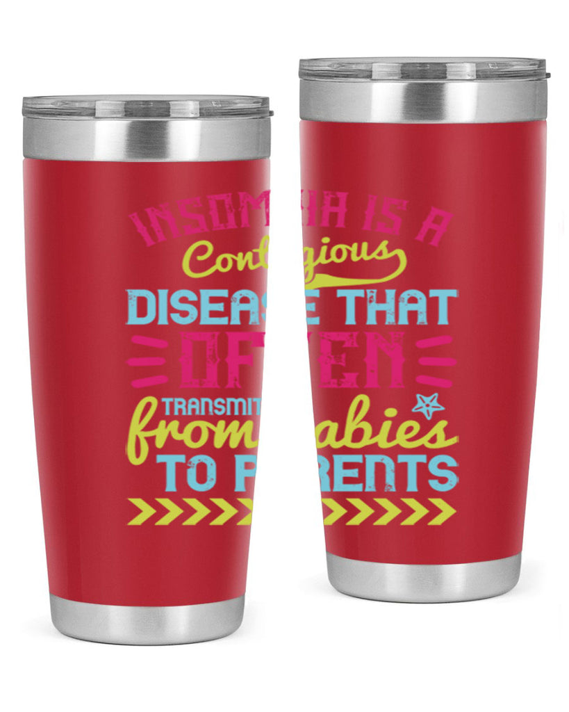 Insomnia is a contagious disease that often transmits from babies to parents Style 115#- baby- tumbler