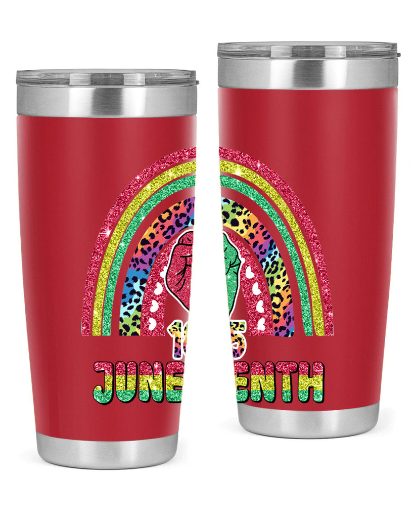 Juneteenth 1865 Rainbow 19#- Juneteenth- tumbler