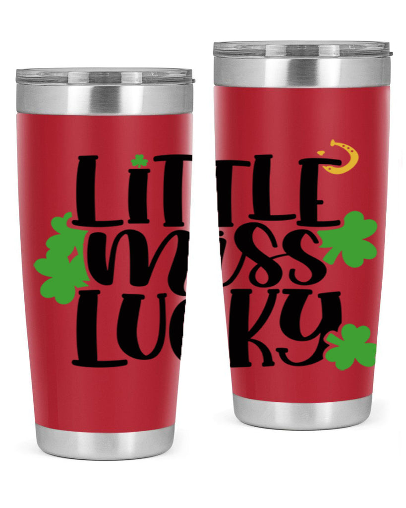 Little Miss Lucky Style 68#- St Patricks Day- Tumbler