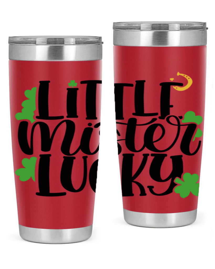 Little Mister Lucky Style 67#- St Patricks Day- Tumbler