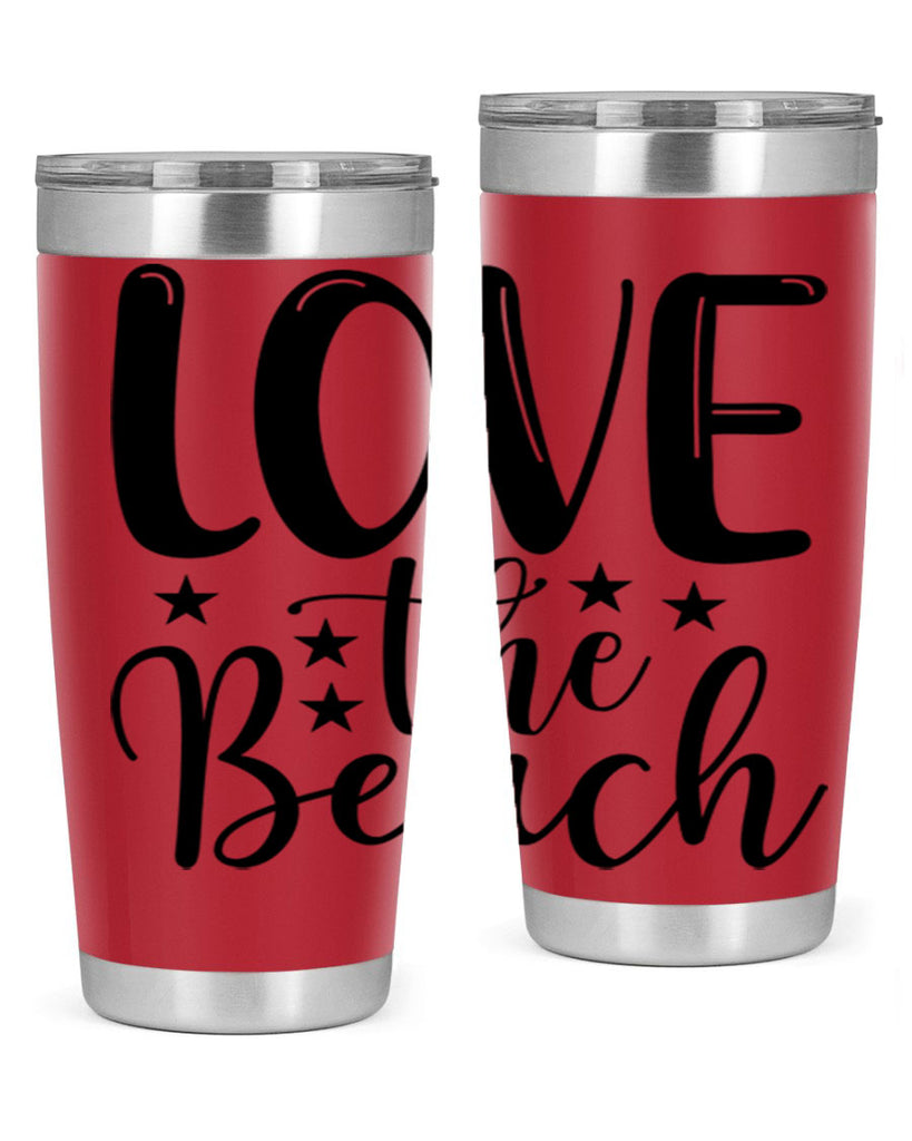 Love The Beach 305#- mermaid- Tumbler