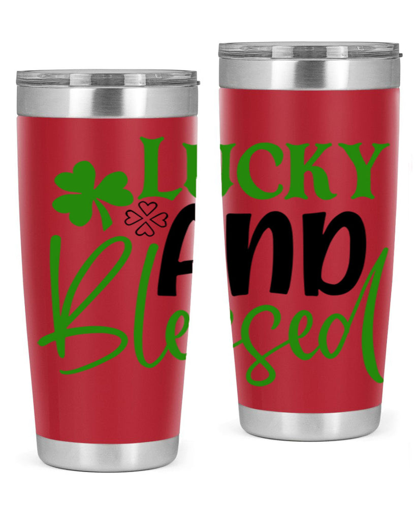 Lucky And Blessed Style 151#- St Patricks Day- Tumbler