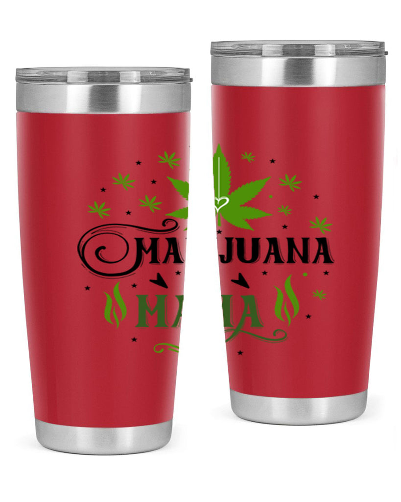 Marijuana Mama 208#- marijuana- Tumbler