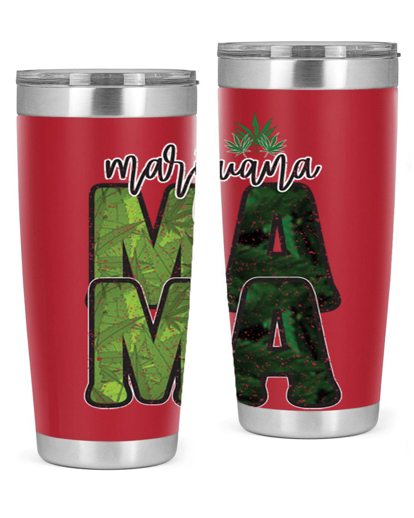 Marijuana Mama Sublimation 205#- marijuana- Tumbler