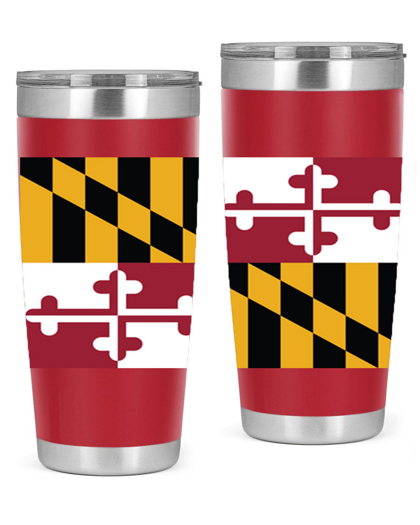 Maryland 32#- Us Flags- Tumbler