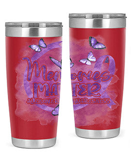 Memories Maer AlzheimerS Awareness 196#- alzheimers- Tumbler