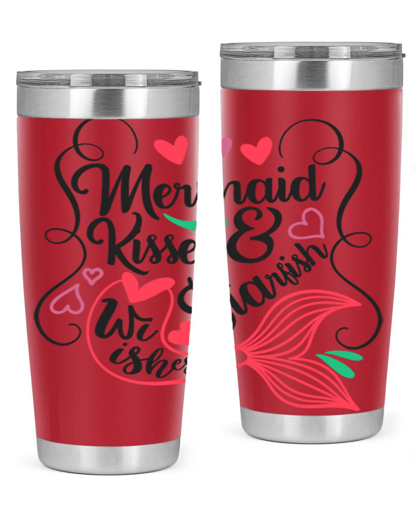 Mermaid Kisses Starfish Wishes 368#- mermaid- Tumbler