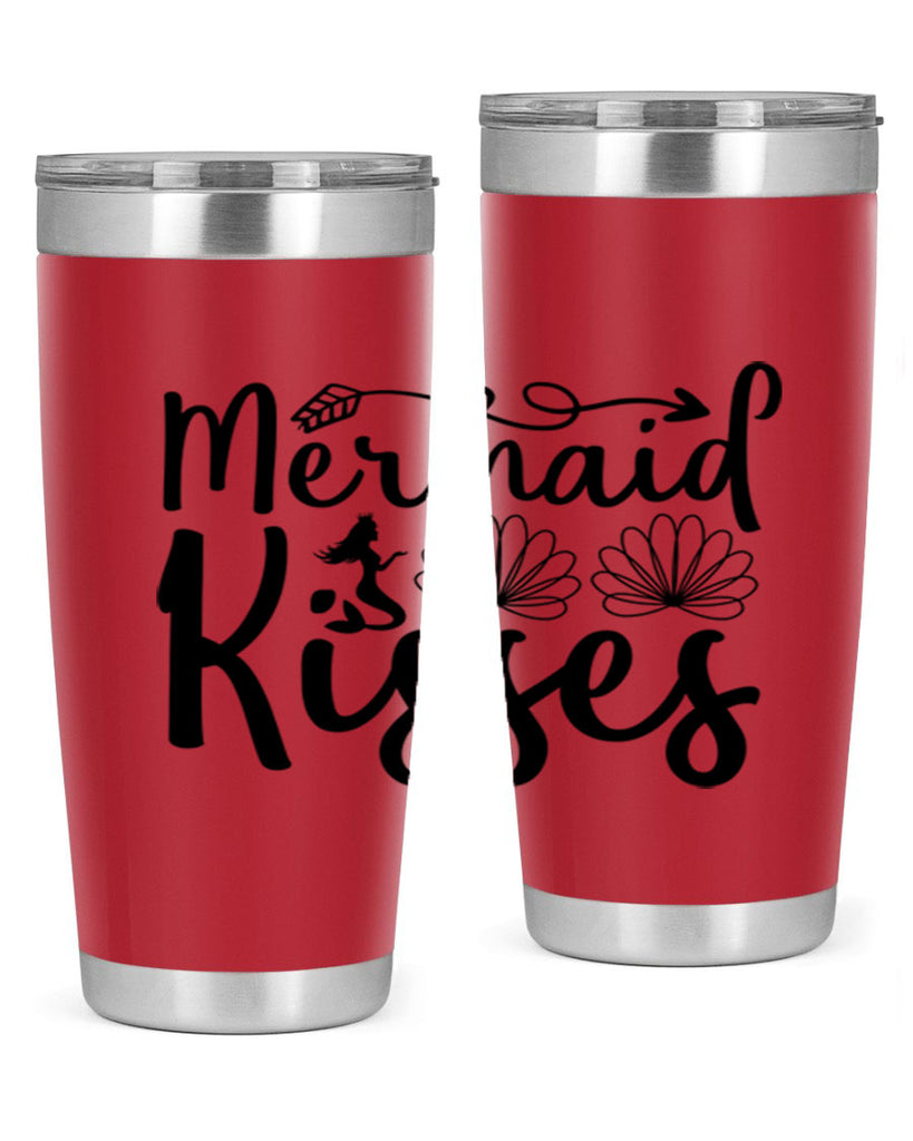 Mermaid Kisses design 427#- mermaid- Tumbler