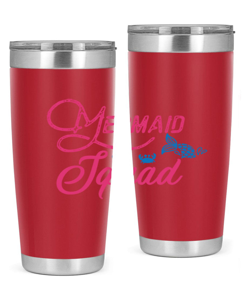 Mermaid Squad 383#- mermaid- Tumbler