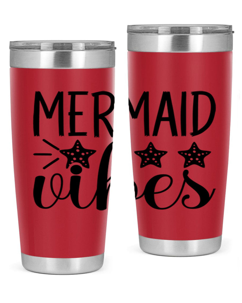 Mermaid Vibes 457#- mermaid- Tumbler