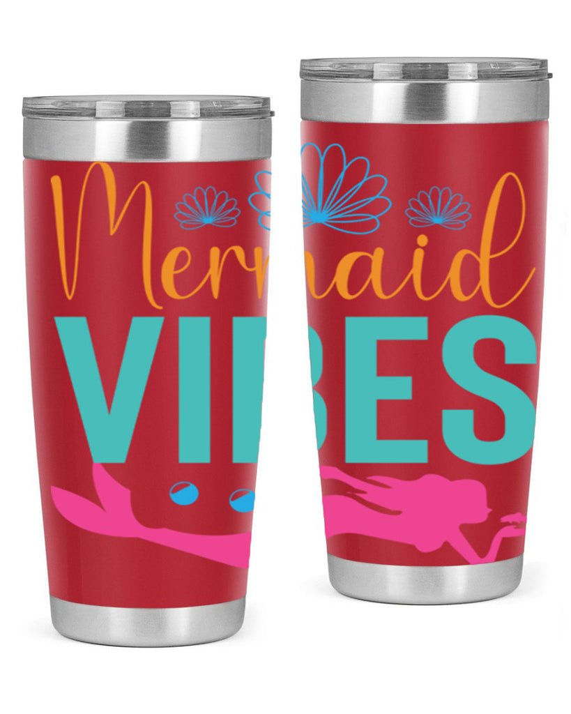 Mermaid Vibes Design 465#- mermaid- Tumbler