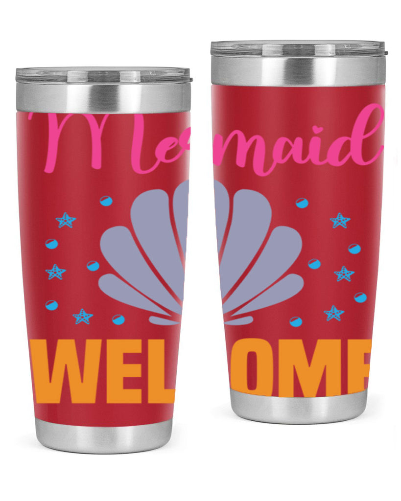 Mermaid Welcome Design 467#- mermaid- Tumbler