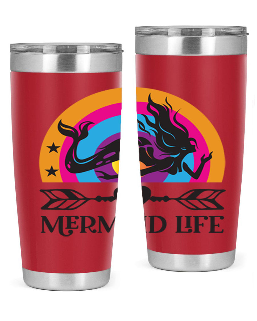 Mermaid life 431#- mermaid- Tumbler