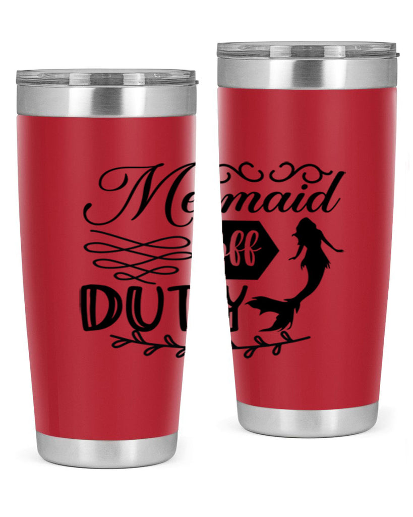 Mermaid off duty 432#- mermaid- Tumbler