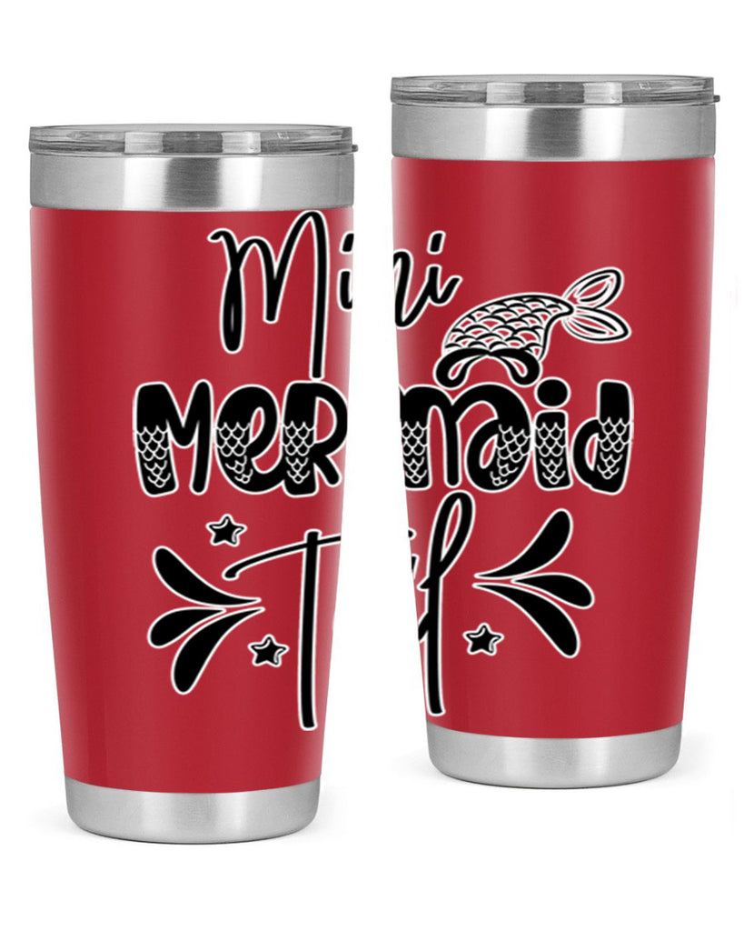 Mini Mermaid Tail 513#- mermaid- Tumbler