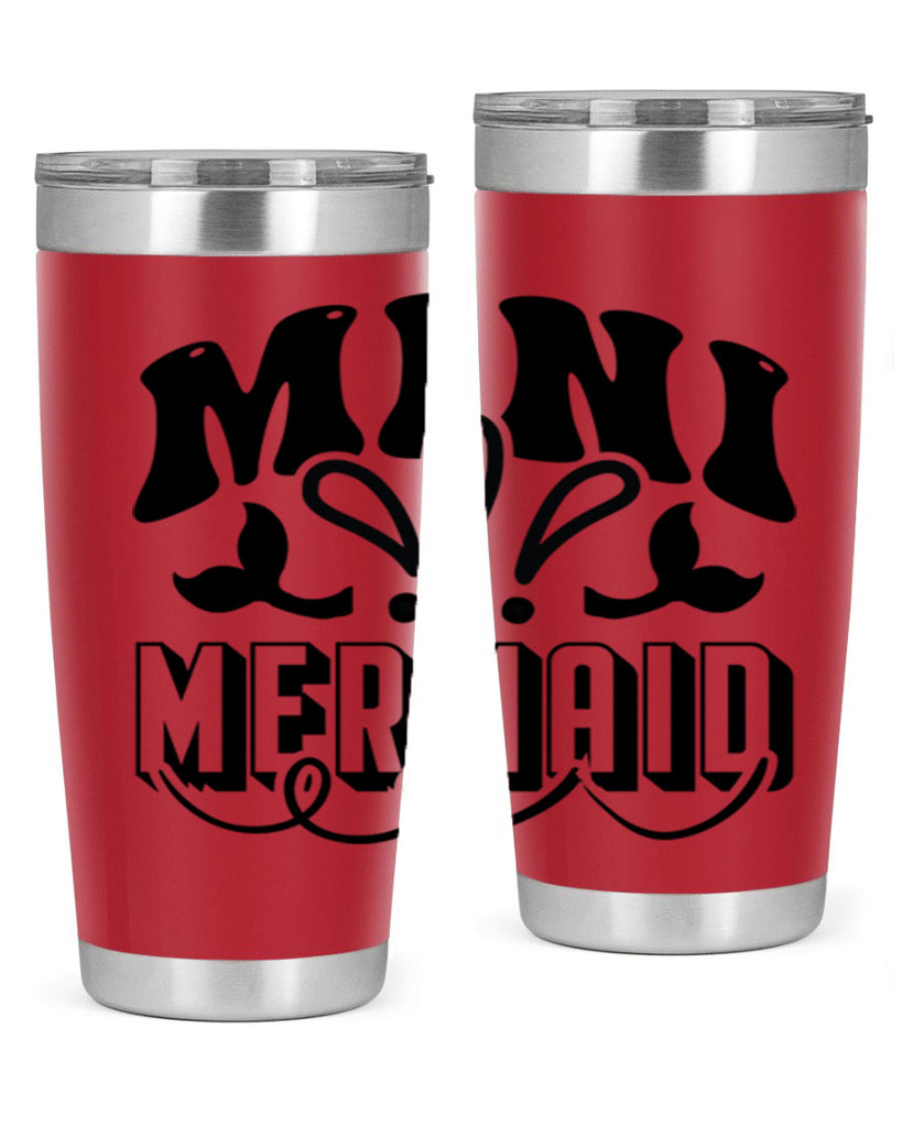 Mini mermaid 507#- mermaid- Tumbler