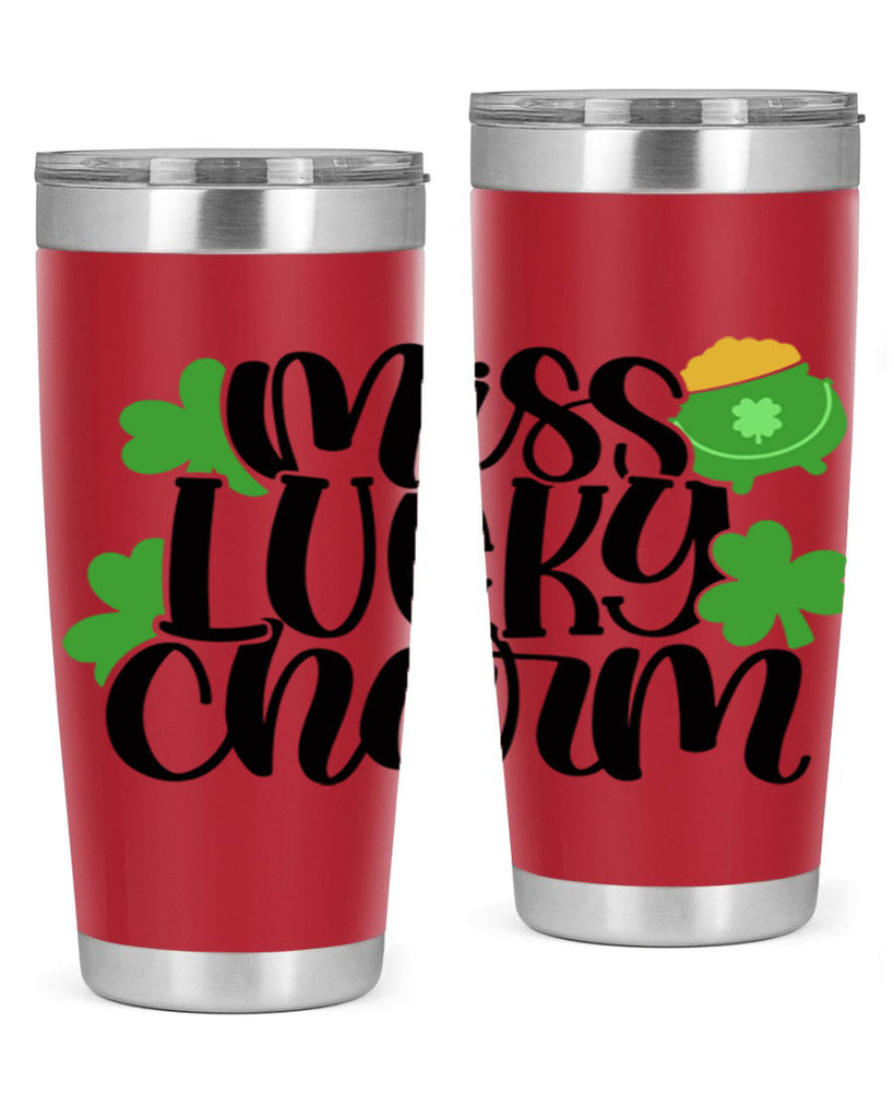 Miss Lucky Charm Style 48#- St Patricks Day- Tumbler