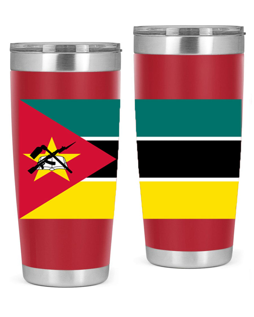 Mozambique 80#- world flags- Tumbler