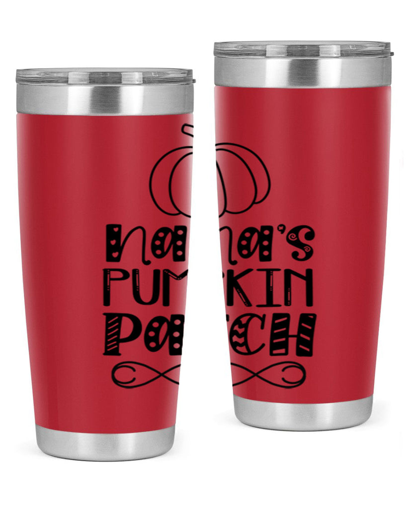 Nana s Pumpkin Patch 439#- fall- Tumbler