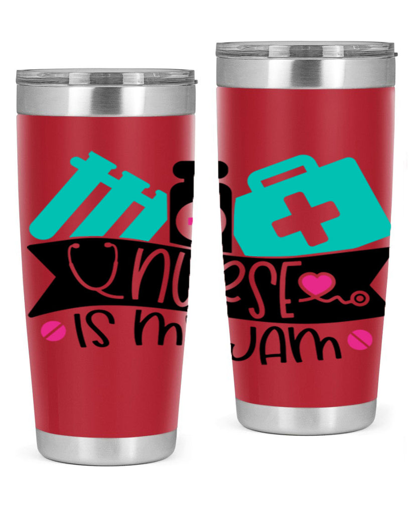 Nurse Is My Jam Style Style 110#- nurse- tumbler