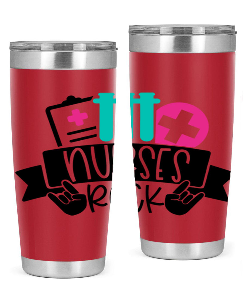 Nurses Rock Style Style 78#- nurse- tumbler