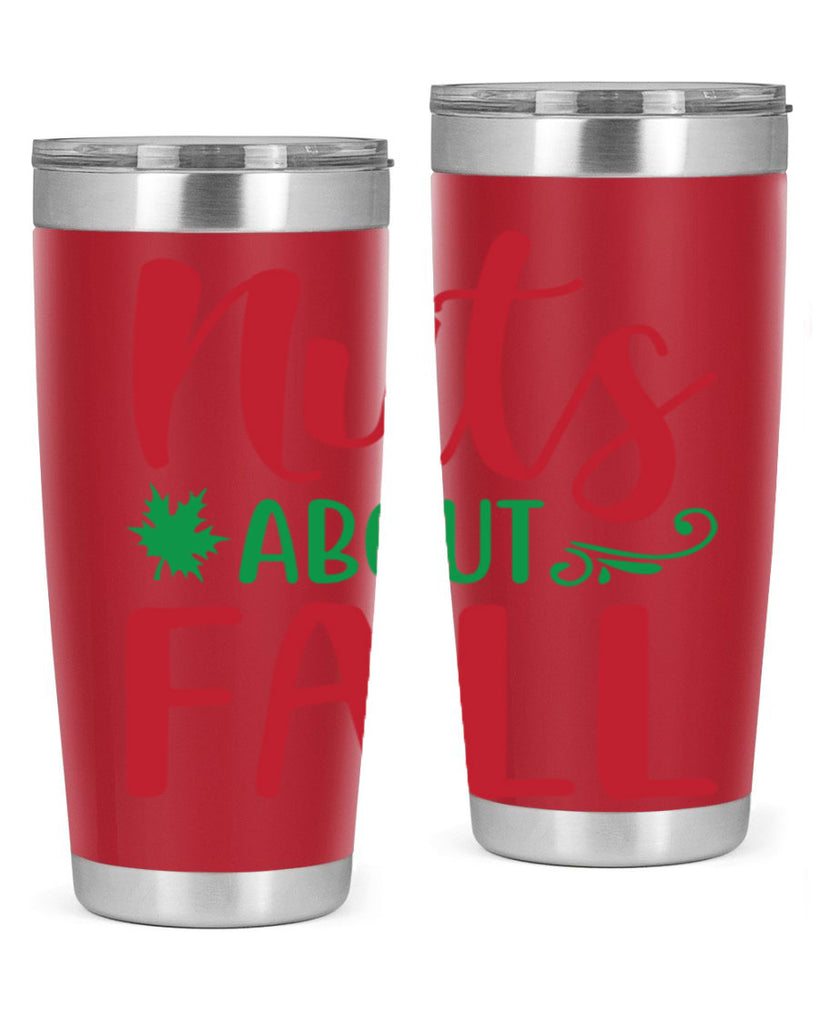 Nuts About Fall 443#- fall- Tumbler