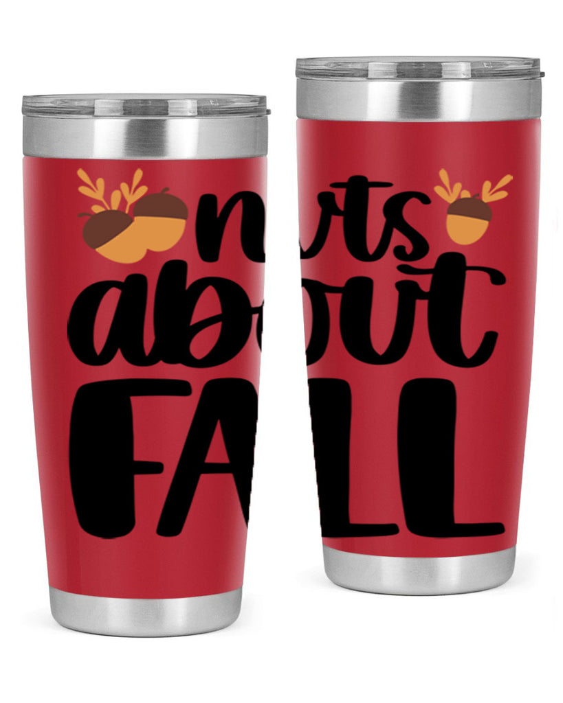 Nuts About Fall 503#- fall- Tumbler