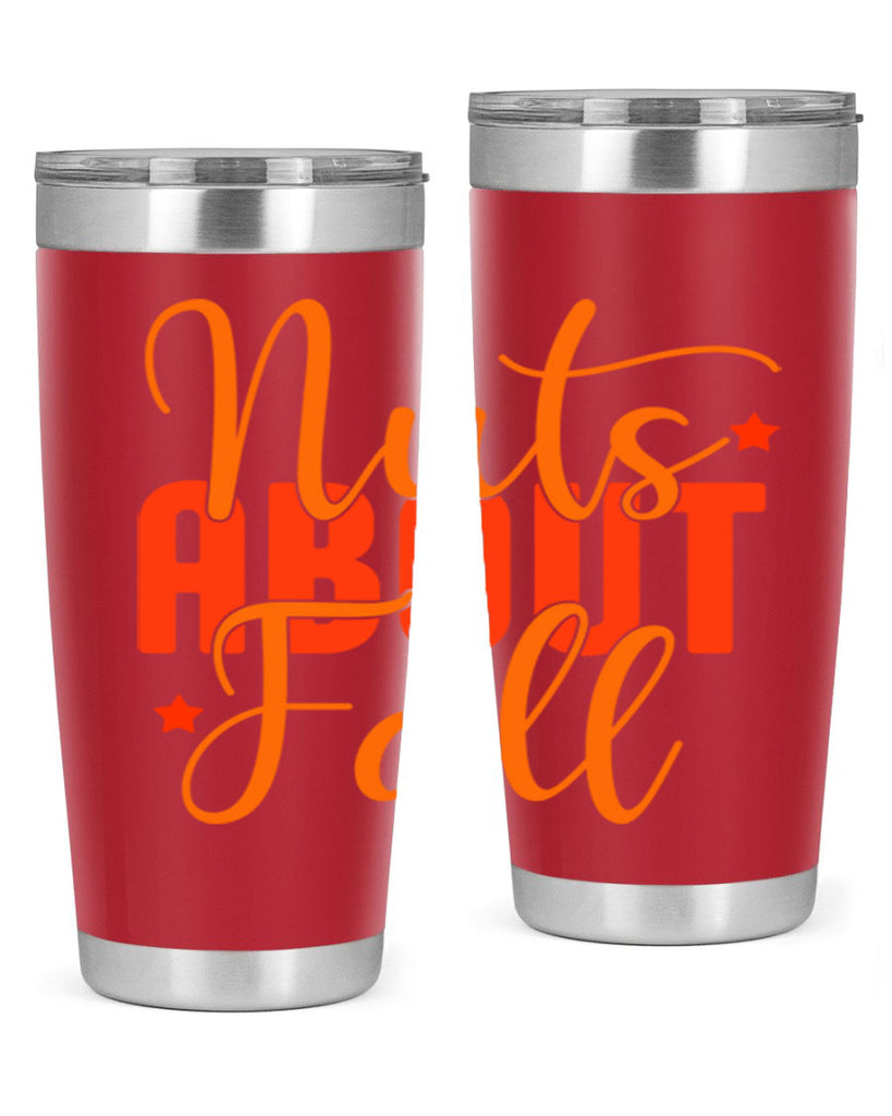 Nuts About Fall Design 444#- fall- Tumbler