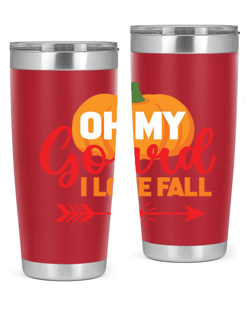 OhMyGourdILove 459#- fall- Tumbler