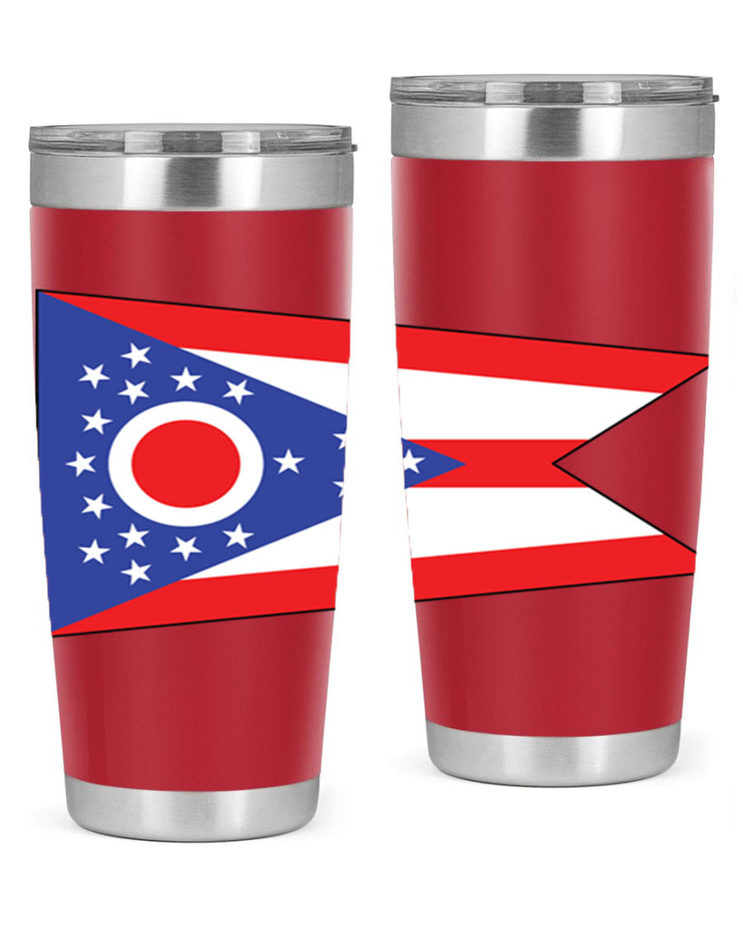 Ohio 17#- Us Flags- Tumbler