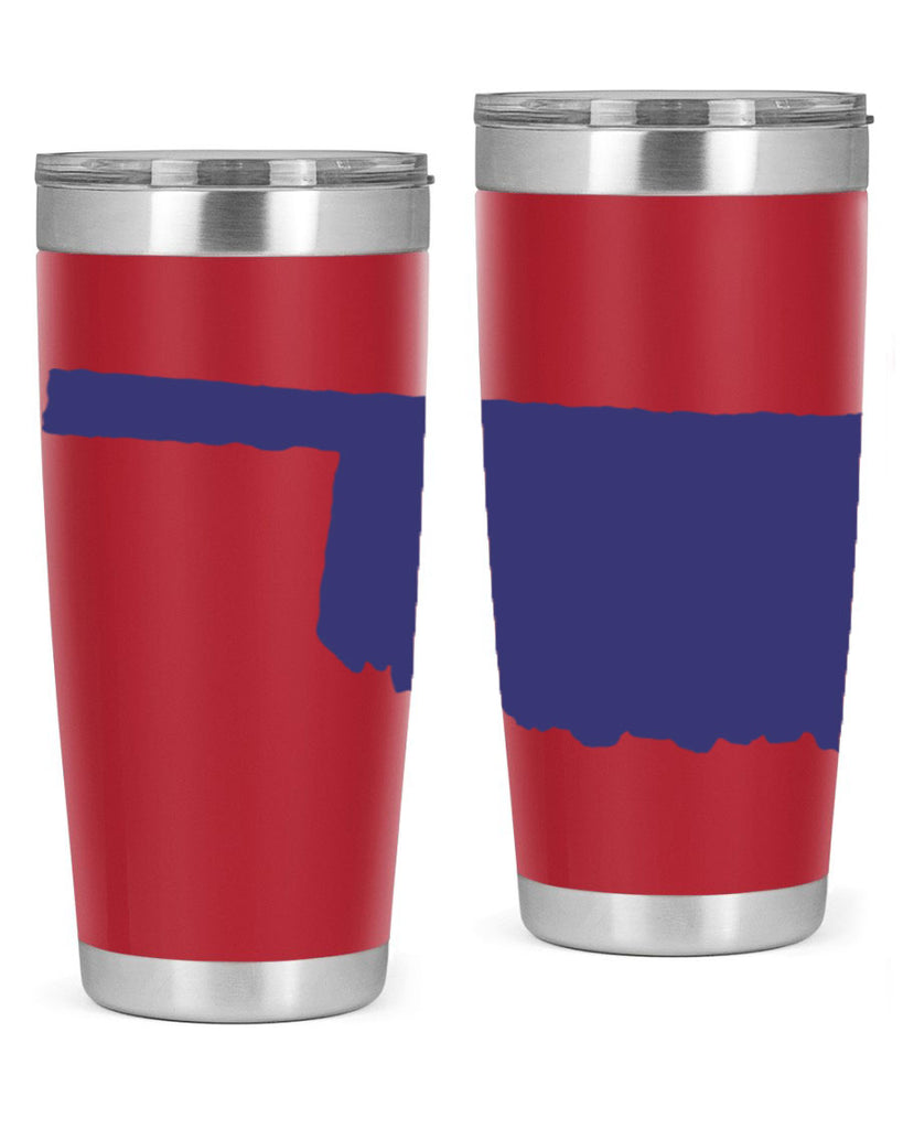 Oklahoma 15#- stateflags- Tumbler