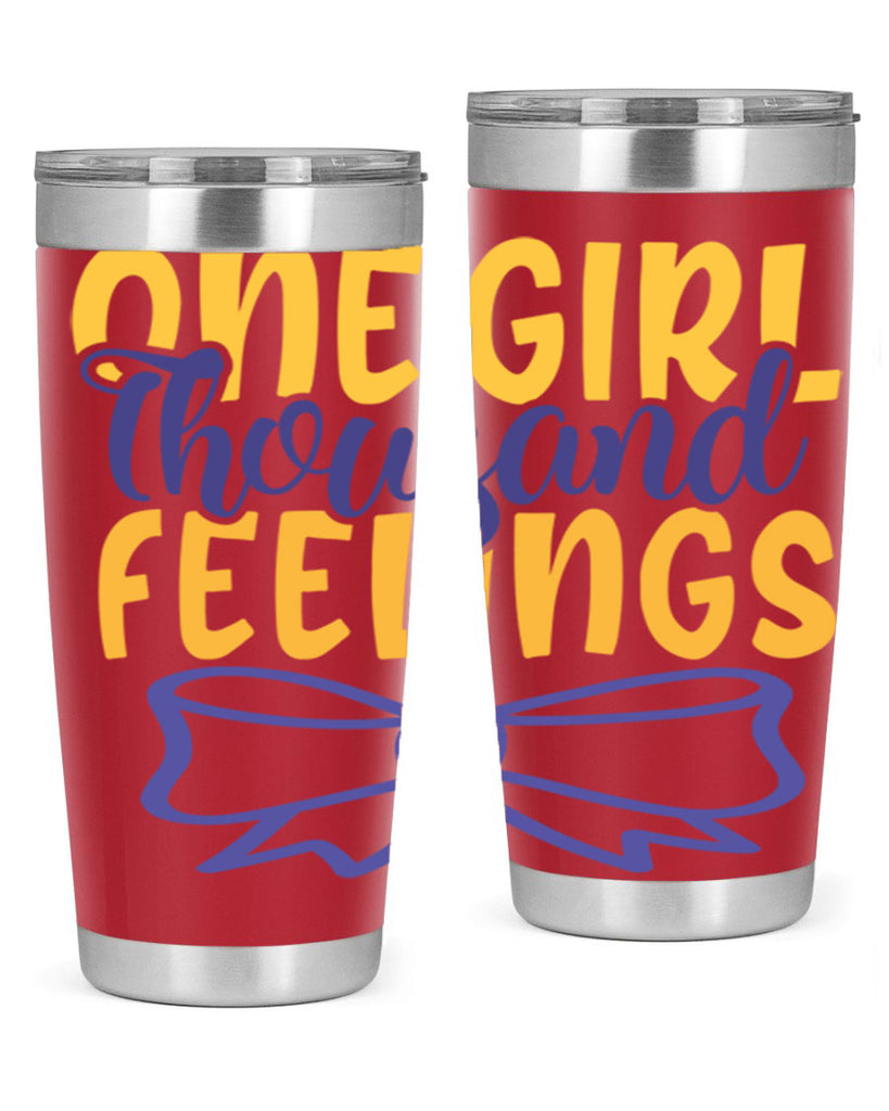 One Girl Thousand Feelings Style 208#- baby- tumbler