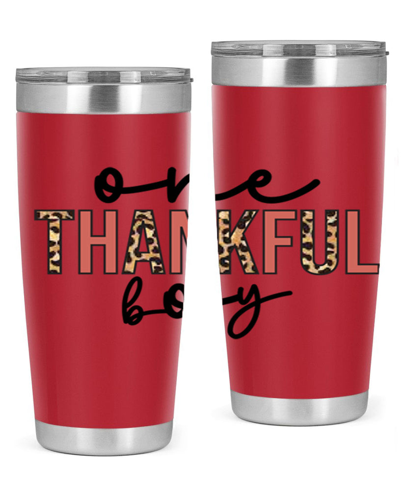 One thankful boy 462#- fall- Tumbler